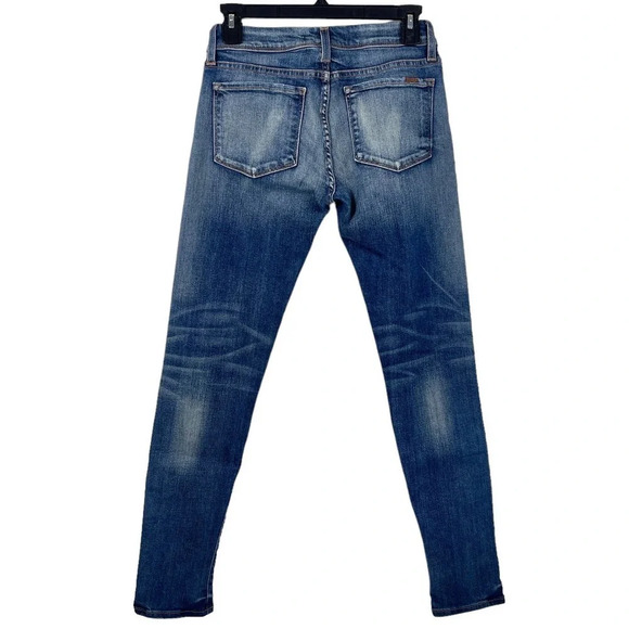 Fidelity Denim Mila Crop Mid Ankle Slim Size 26 - Picture 3 of 12